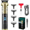 VGR-Professional Hair Trimmer V-296 Titanium coated stainless steel blade 1200mAh Lithium battery Cord/Cordless USB Charging