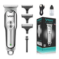VGR-V-071 Cordless Professional Hair Clipper Runtime: 120 Min Trimmer For Men With 3 Guide Combs