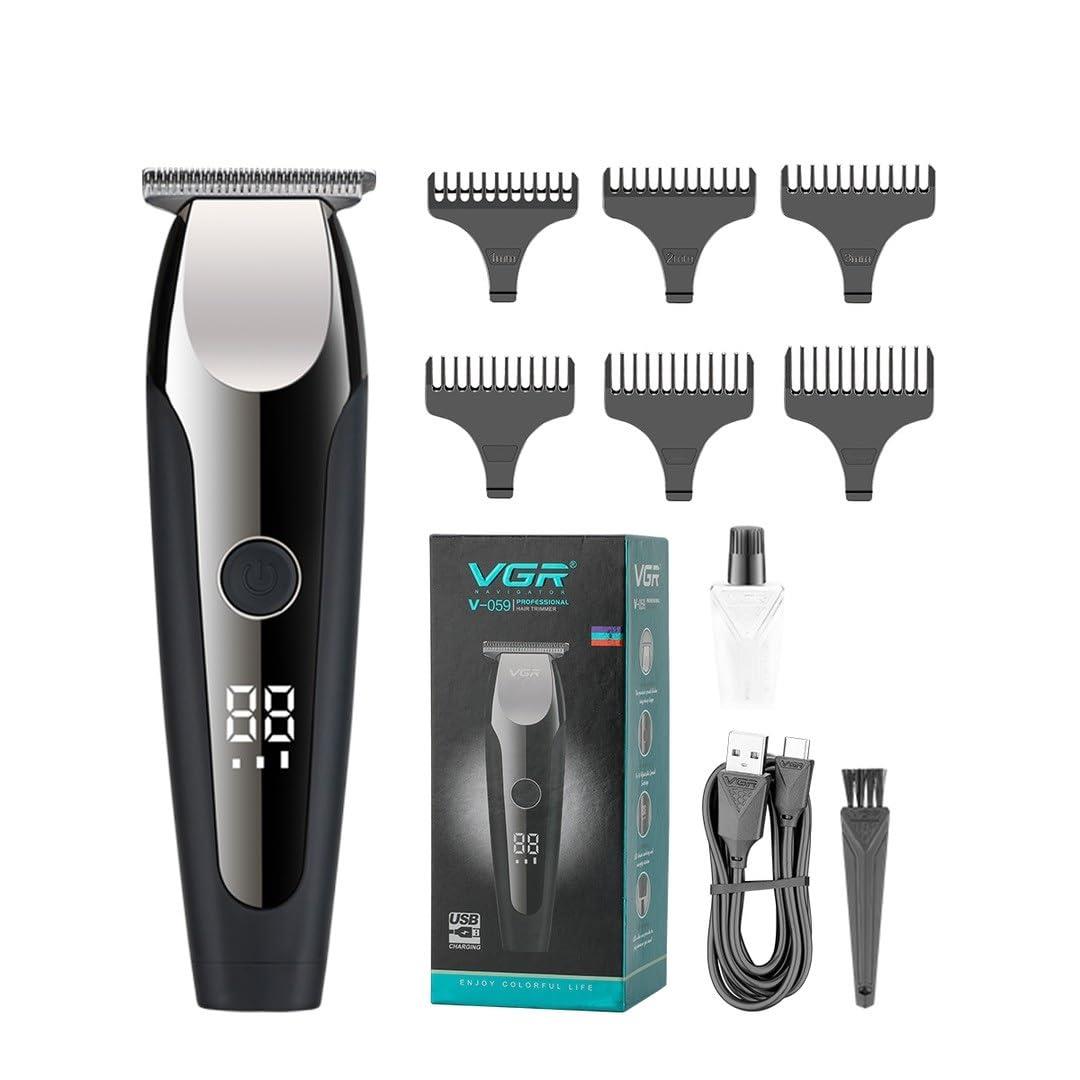 VGR-V-059 Professional Hair Trimmer Runtime: 150 min Trimmer for Men