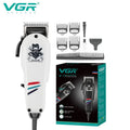 VGR V-129 Professional Hair Clipper & Beard Trimmer â€“ Adjustable, AC-Powered, Low-Noise Grooming Tool