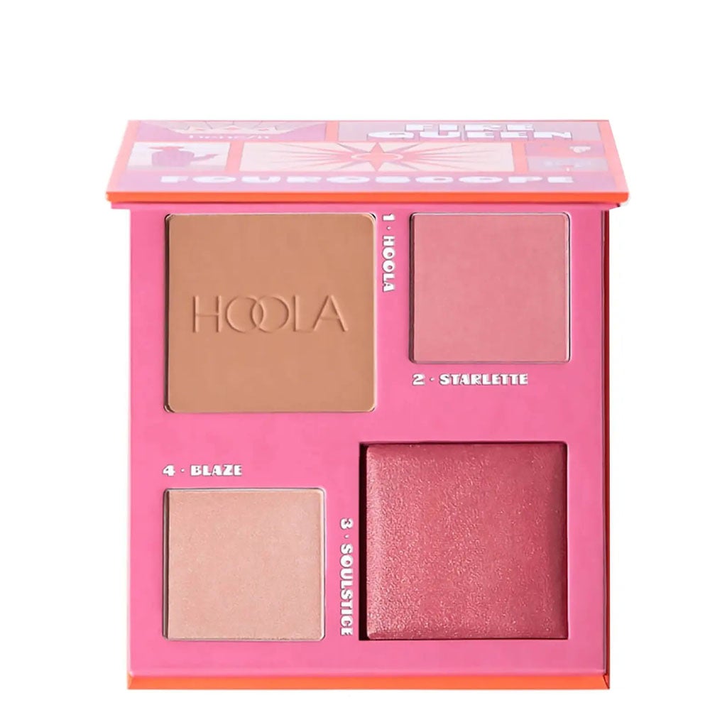 Benefit- Fouroscope Blusher, Bronzer And Highlighter Palette - Fire Queen
