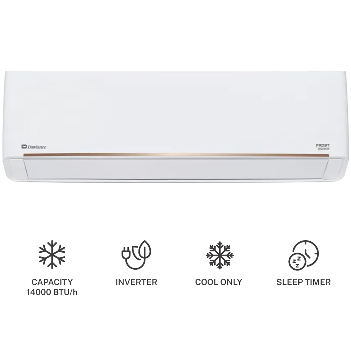 Dawlance Air Conditioner Frost Inverter 20 DC Inverter 1.25 Ton  Split AC Cool Only 14000 BTU - My Store