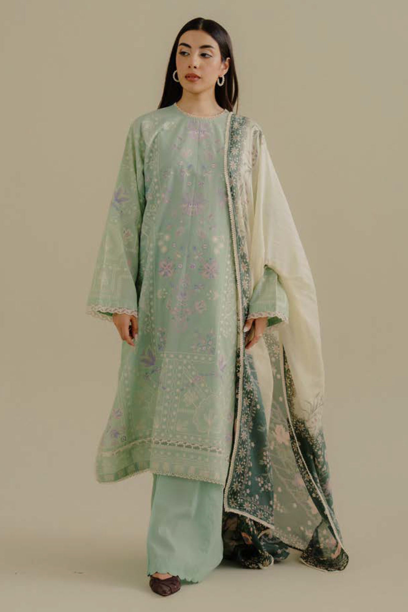 COCO By Zara Shah Jahan Unstitched 3 Piece Lawn Drop 2 Collection'2025-10-A-Nyssa