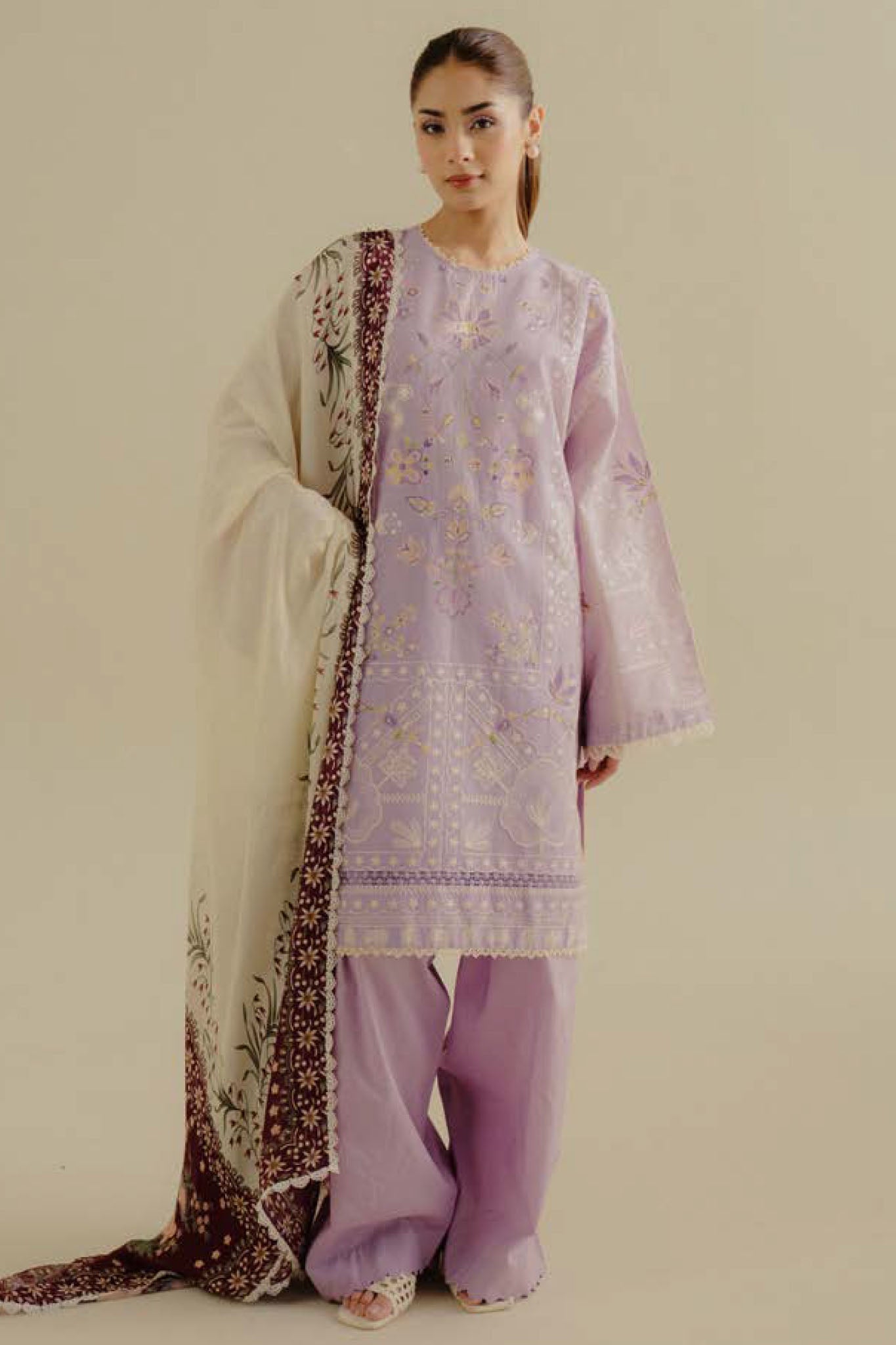 COCO By Zara Shah Jahan Unstitched 3 Piece Lawn Drop 2 Collection'2025-10-B-Nyssa