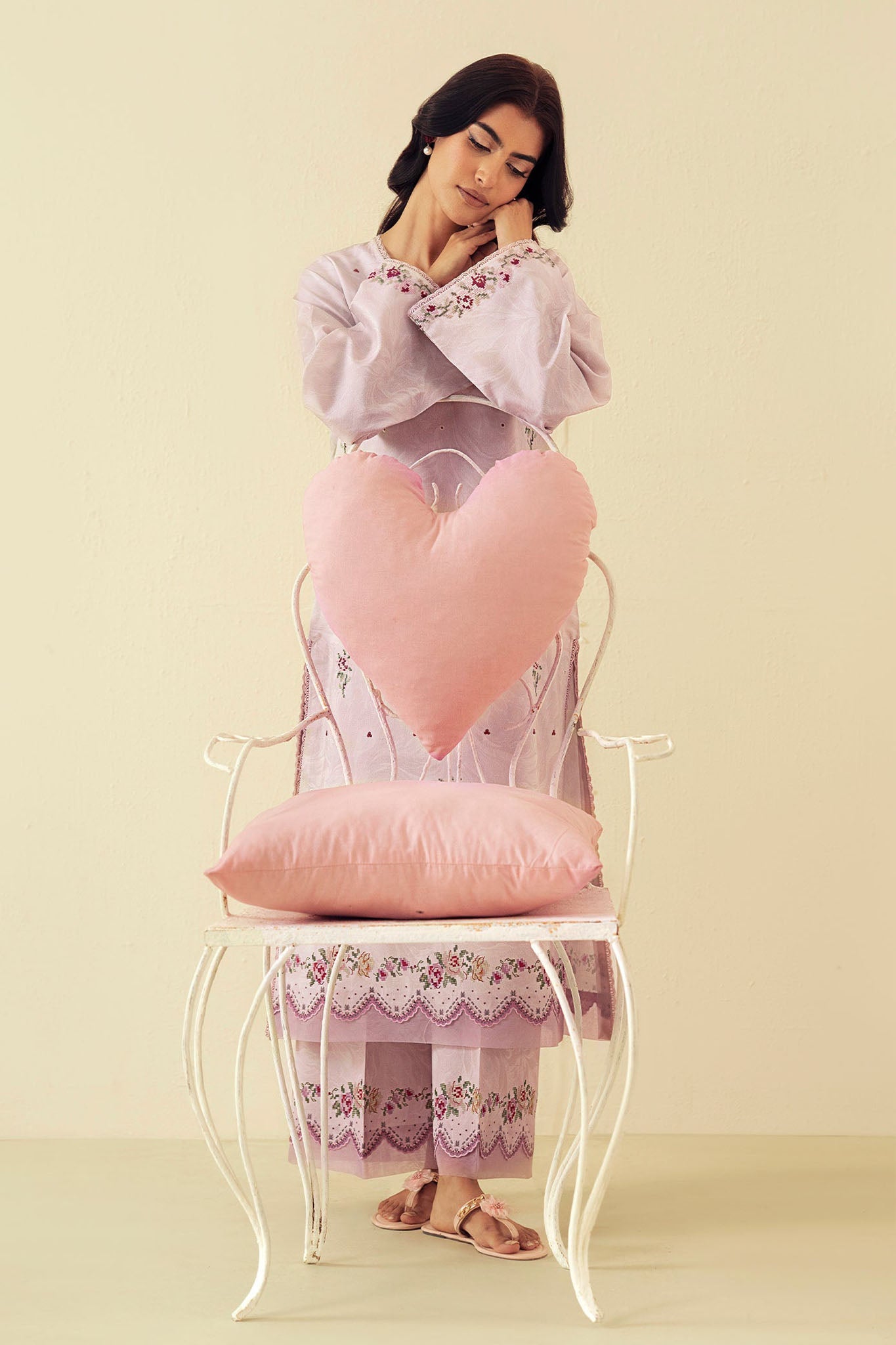 Daffodils By Seran Unstitched 2 Piece Lawn Collection'2025-10-Carla