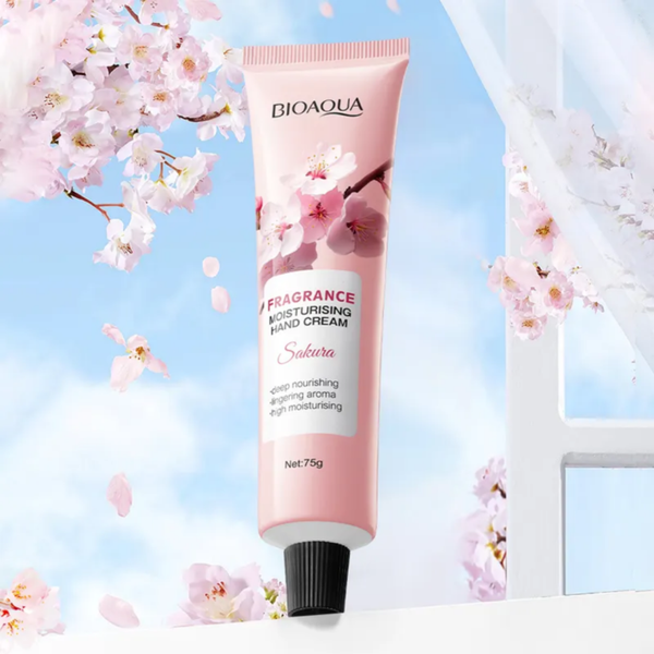Bioaqua - Sakura Moisturizing Hand Cream Fragrance - 75g