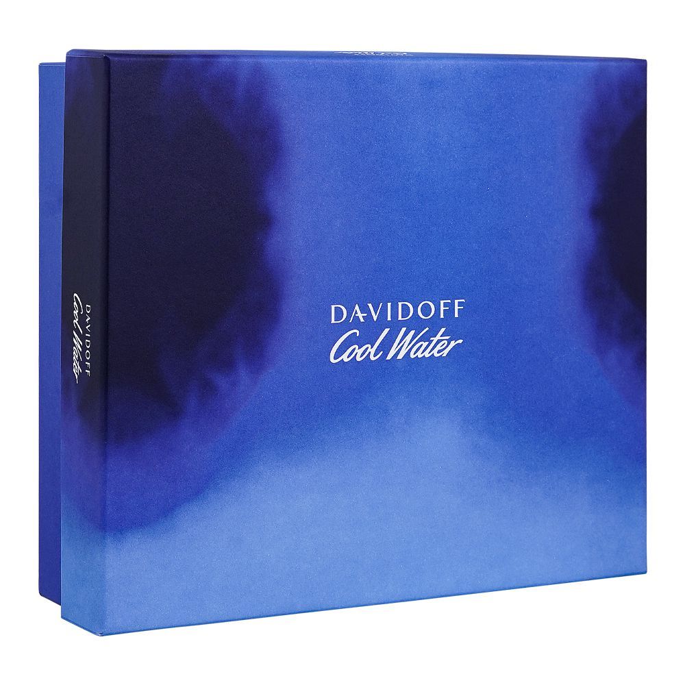 Davidoff Cool Water Men Set EDT 125Ml+Shave Balm 75ML+Shower Gel 75Ml