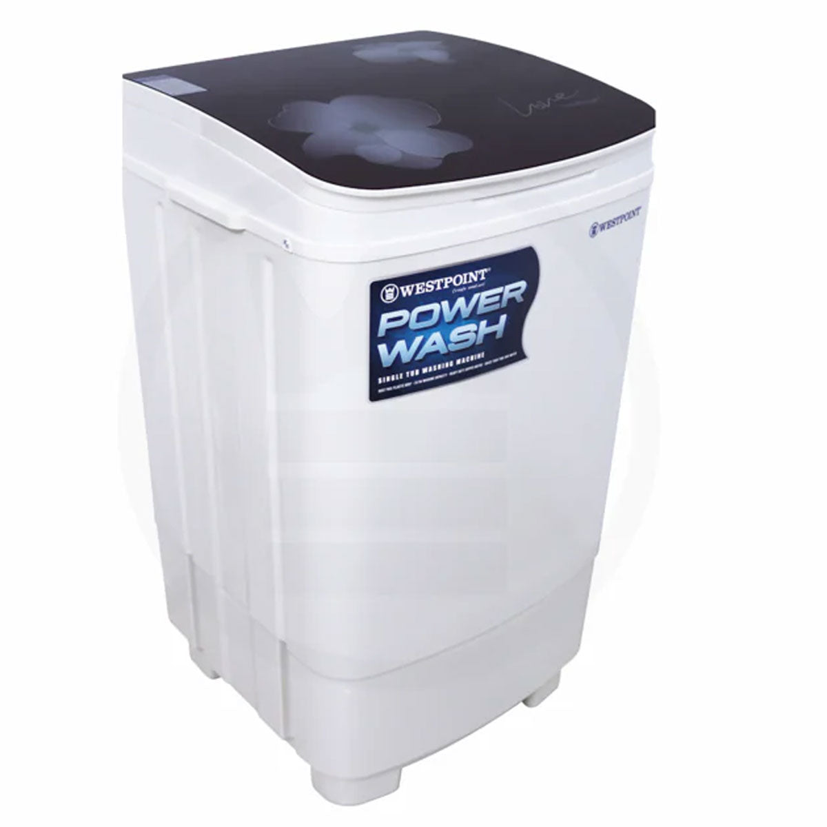 WestPoint Single Tub Washing Machine Glass Top 10KG – Model WF-1018 - My Store