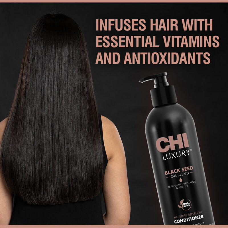 Chi Luxury Black Seed Oil Moisture Replenish Conditioner 355Ml