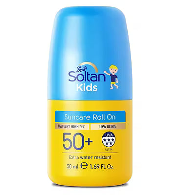 Boots Soltan Kids Suncare Roll On 50+ 50ml