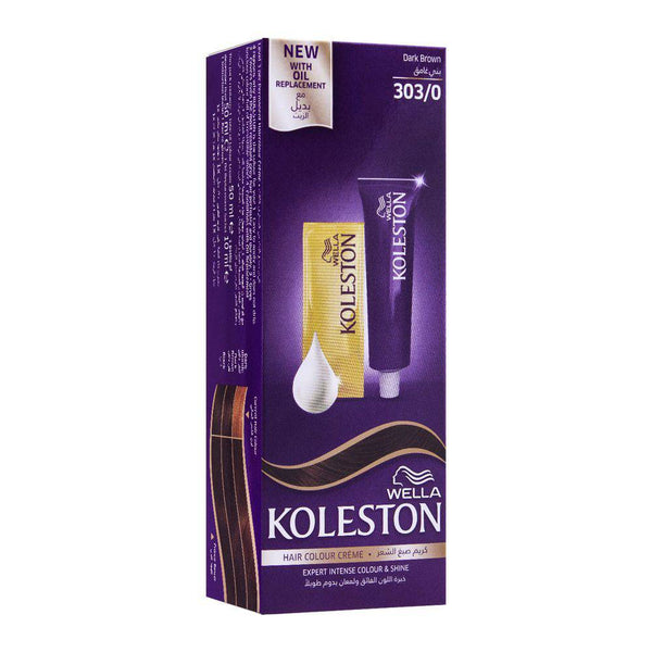 Wella Koleston - Hair Colour Cream 303/0 Dark Brown