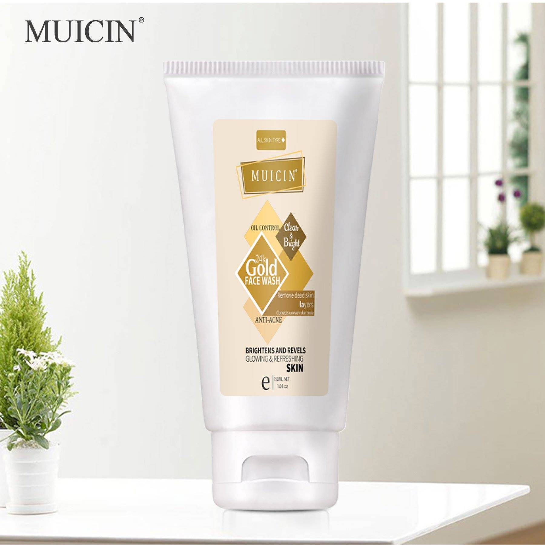 MUICIN - 24k Gold Face Wash - 150ml - My Store