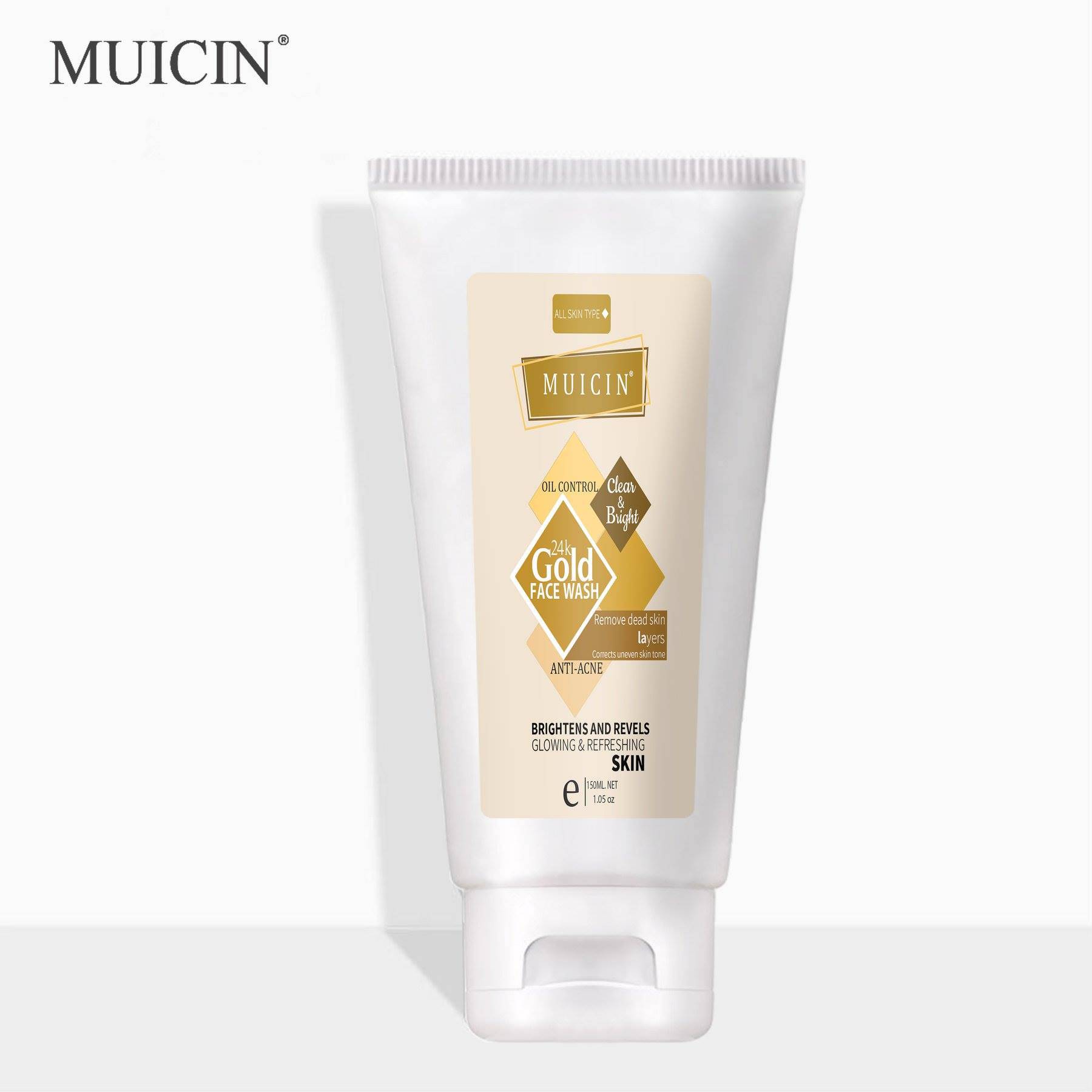 MUICIN - 24k Gold Face Wash - 150ml - My Store