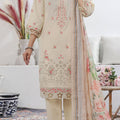 Aizal Stitched 3 Piece Embroidered Fancy Collection'2025-AE-106-Skin
