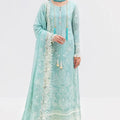 Luxe By Imrozia Serene Unstitched 3 Piece Luxury Formals Collection'2025-S-1087-Aqua