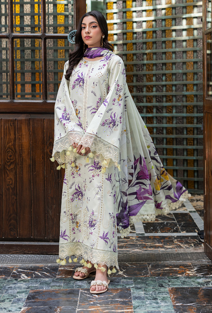 Eden Garden By Humdum Stitched 3 Piece Lawn Chapter 2 Suit-D-06