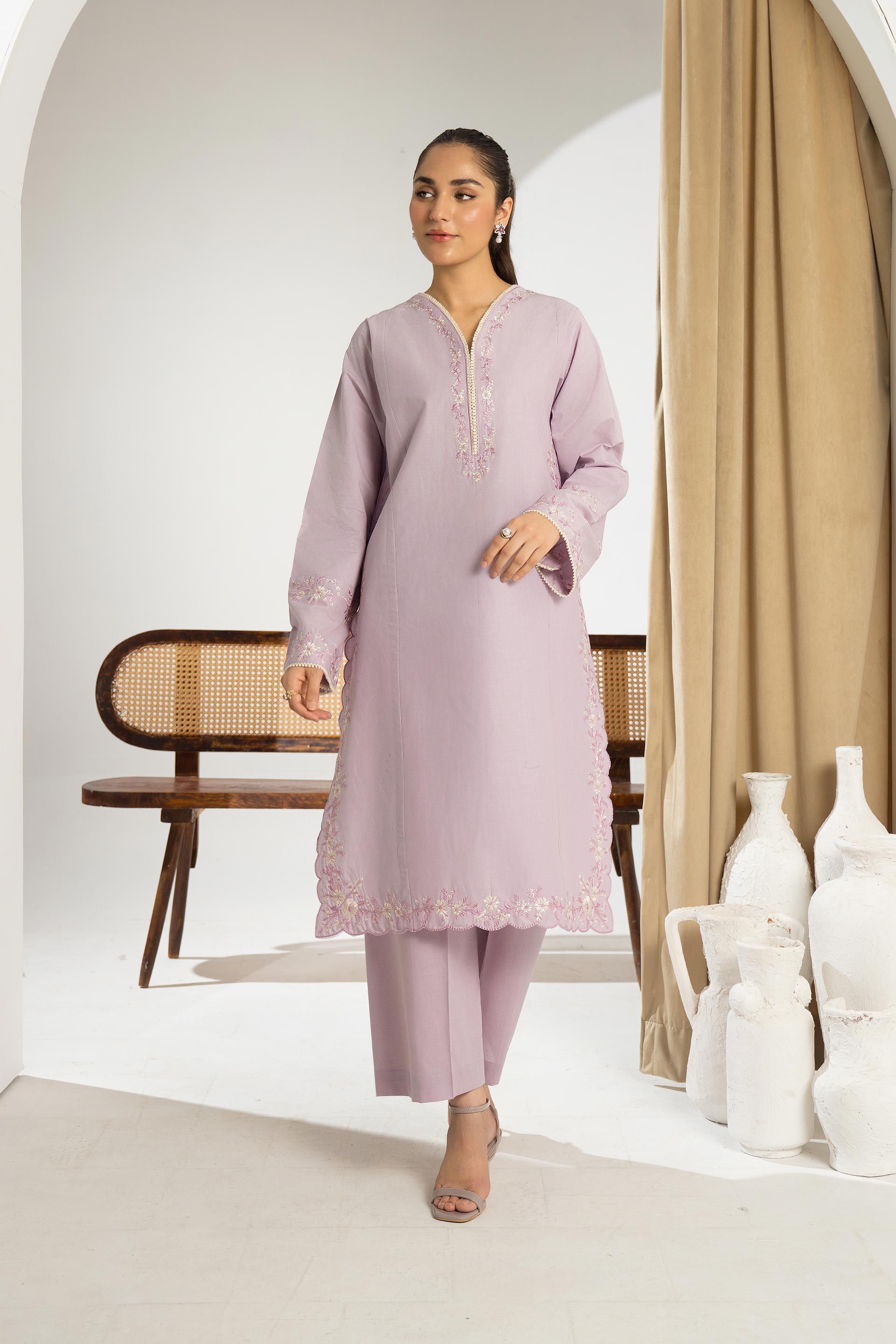 Mannat Clothing Stitched 2 Piece Spring Edit Tempt