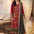 Asim Jofa Shehnai Festive Ajsh-19 Embroidered Raw Silk 3 Pcs