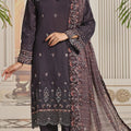 Dressline Un Stitched 3 Pcs Emb Chikankari Digital Printed Lawn Collection