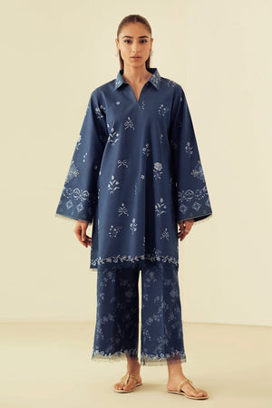 Daffodils By Seran Unstitched 2 Piece Lawn Collection'2025-11-Lexie