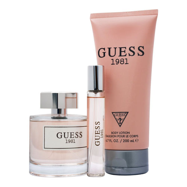 Guess 1981 Women EDT 100Ml+Body Lotion 200Ml+travel Spray 15Ml