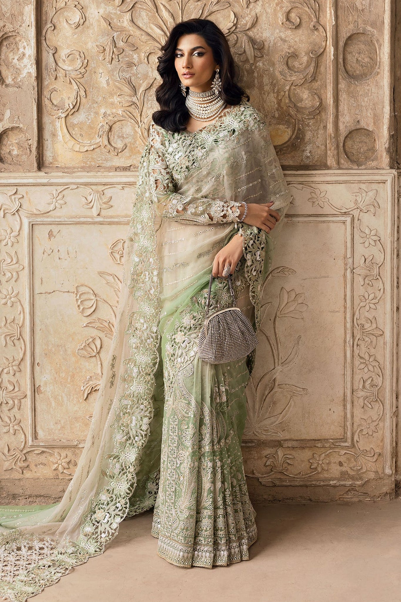 Sardinia Unstitched 3 Piece Luxury Chiffon Edit Suit-1107-Layla