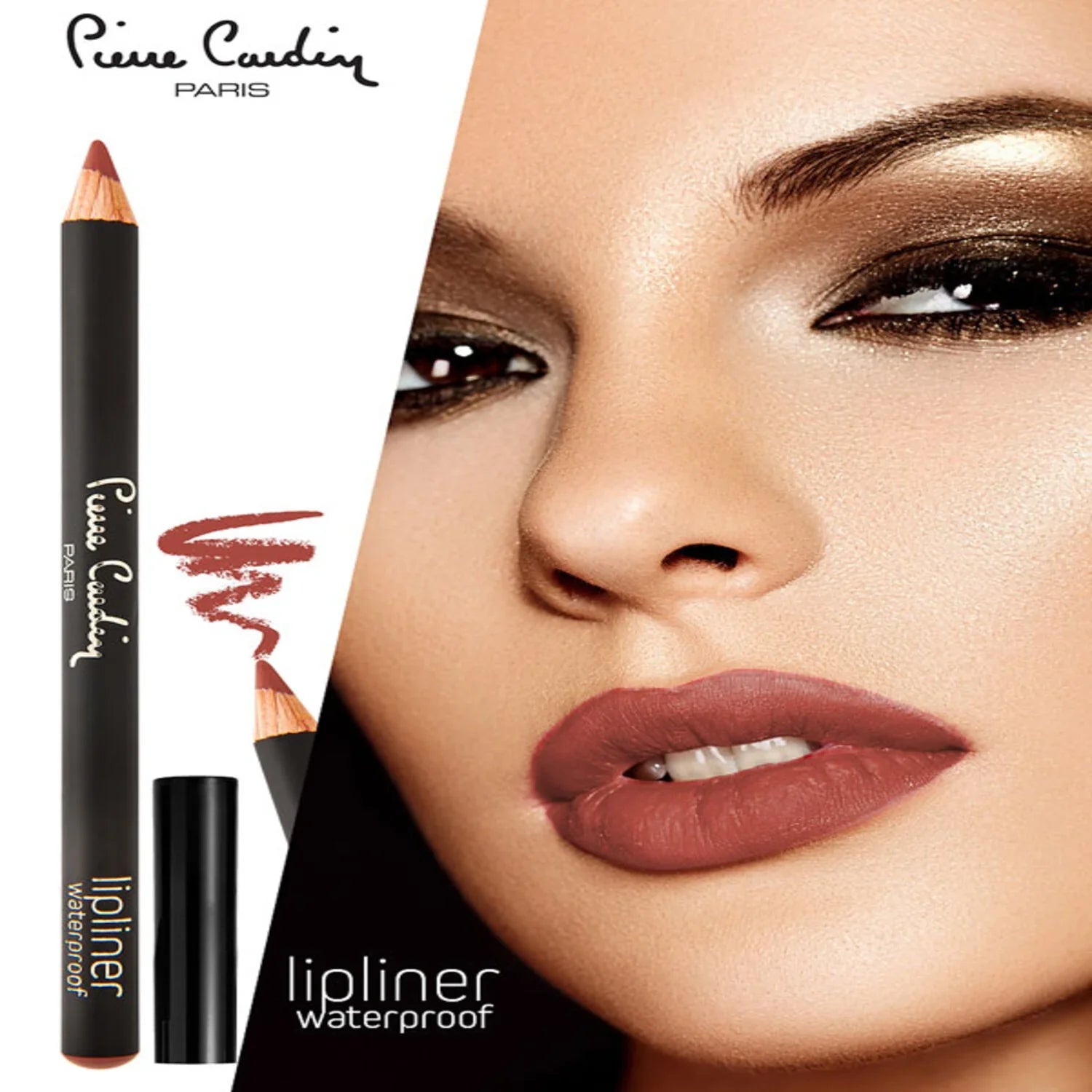 Pierre Cardin Lipliner Pencil Waterproof Burnt Rose 105