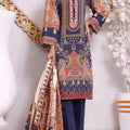 VS Textiles Unstitched Shahkar Printed Khaddar 3pc Suit D-113
