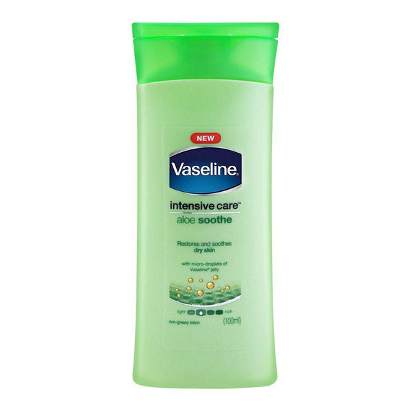 Vaseline Body Lotion Intensive Care Aloe Soothe 100Ml - My Store