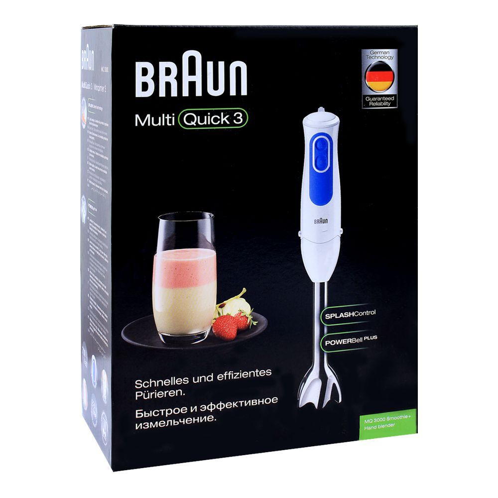 BRAUN HAND BLENDER MQ3000 BASIC