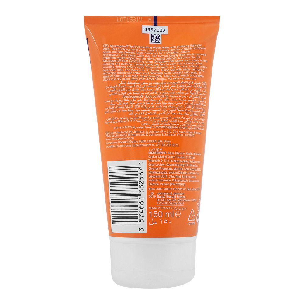 Neutrogena Visibly Clear Wash Mask 150Ml