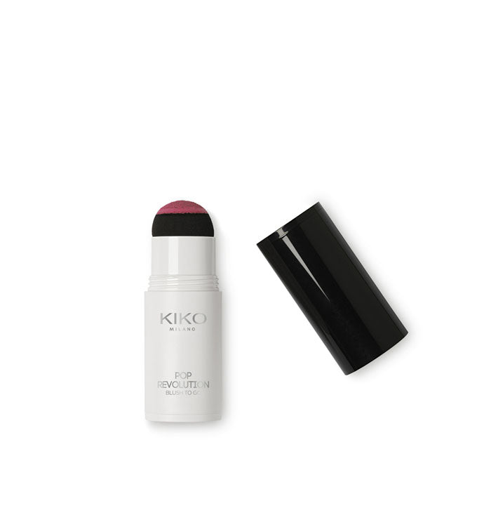 Kiko Milano- Pop Revolution Blush To Go Powder Blush In A Handy Stick Form- 01 Rose, 5g