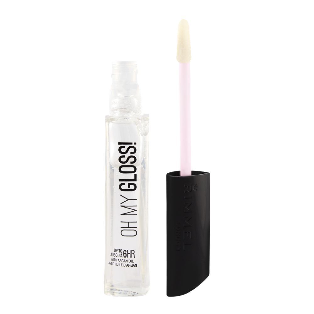 Rimmel Oh My Gloss! Crystal Clear A Sparkly Transparent Lipgloss