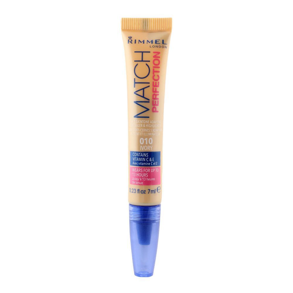 Rimmel Match Perfection Concealer 010 Ivory 7ml