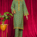 HZ Co Ords Stitched Blooming Winter Khaddar Suit-KPE-116
