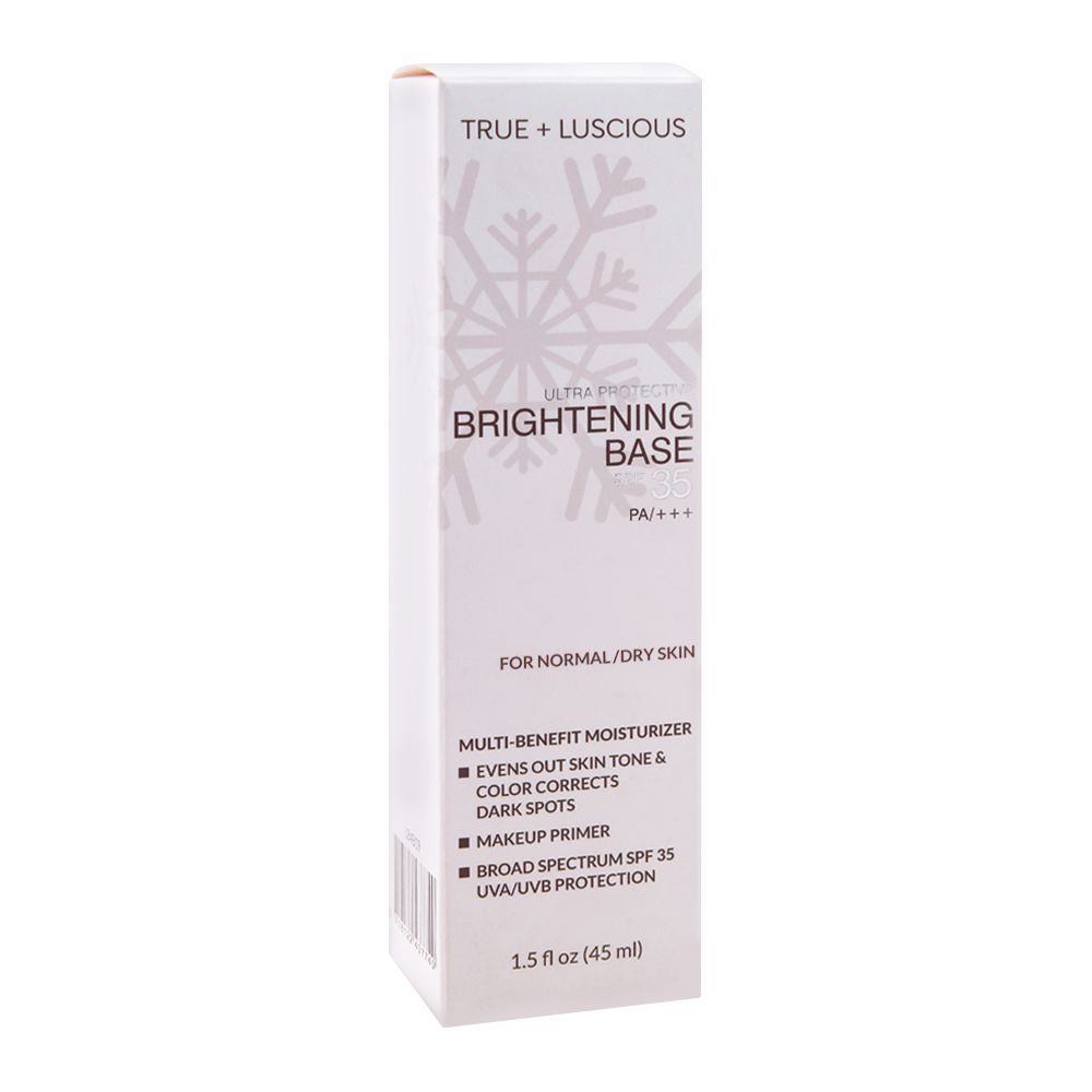 Luscious True + Luscious Ultra Protective Brightening Base For Oily Skin