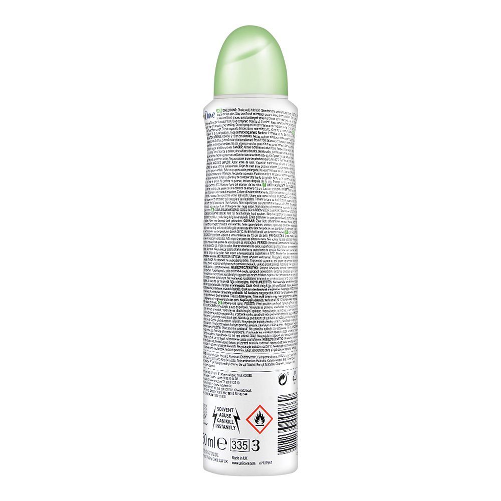 Dove - A/P Deodorant Spray Go Fresh Cucumber 250ML