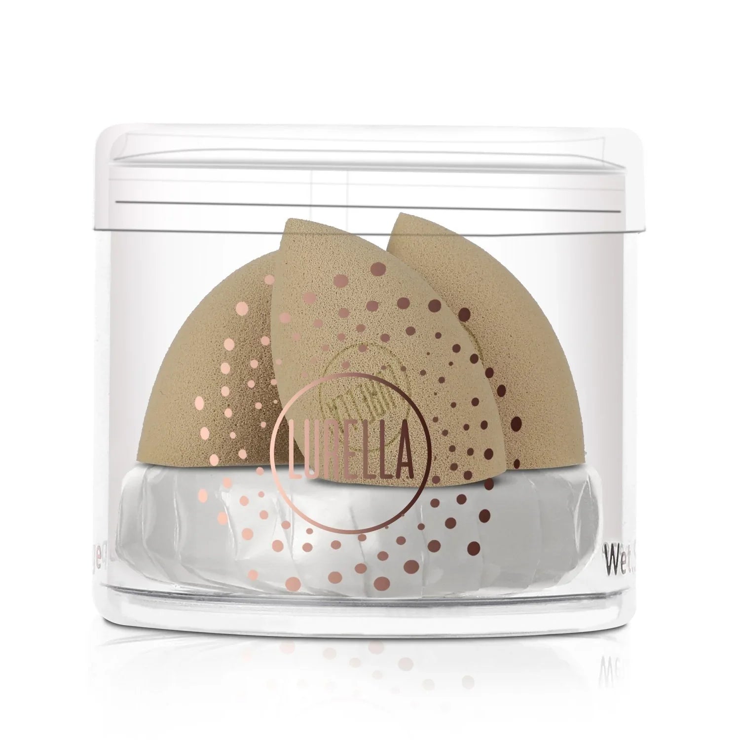 Lurella - Mini Angled Sponge Pack - Nude