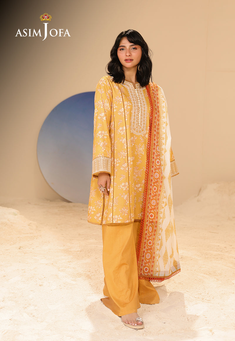 Rhapsody By Asim Jofa Unstitched 3 Piece Summer Collection'2025 Ajubu-22