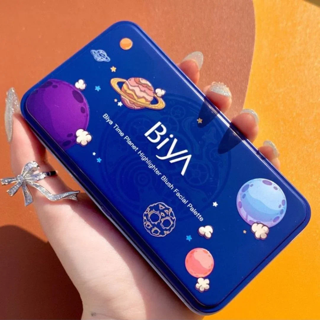 Biya - Time Planet Highlighter Blush Facial Palette - 03