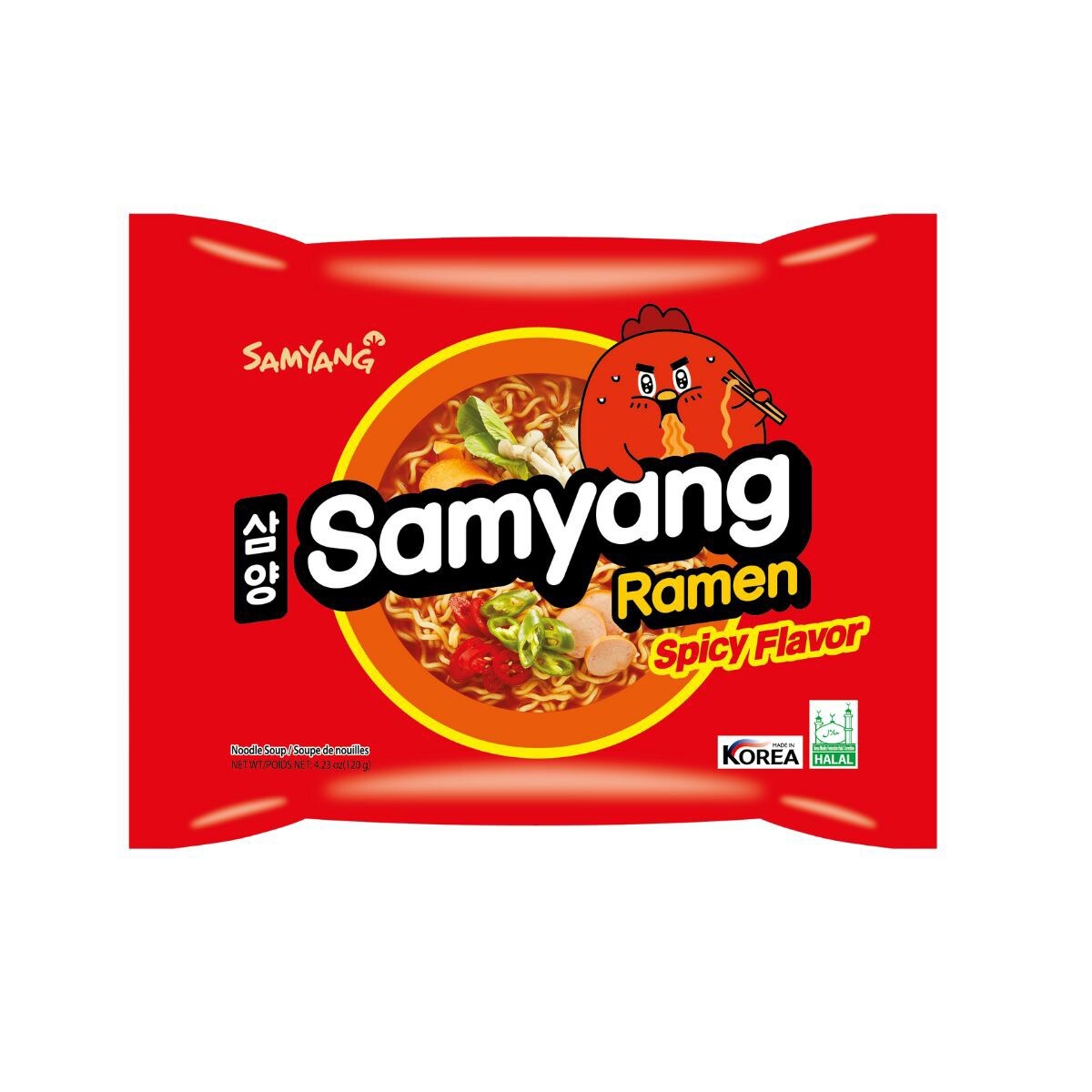 Samyang Ramen Extra Spicy Flavor Noodles 120g