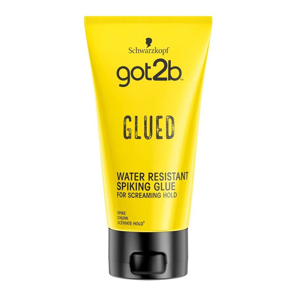 Got2B Hair Gel Glued Water Resistant Spiking Glue For Screaming Hold 150Ml