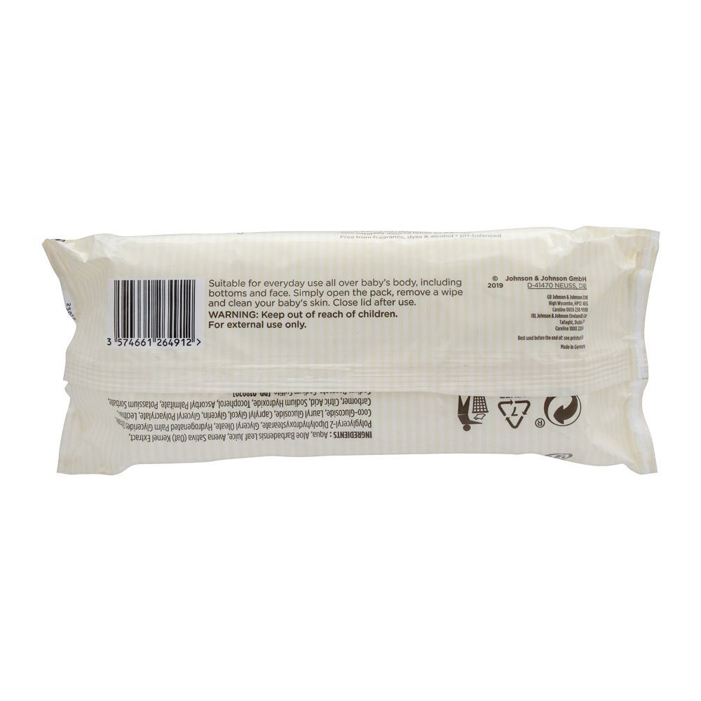 Aveeno Baby Wipes Daily Care For Dry & Sensitive Skin 72S