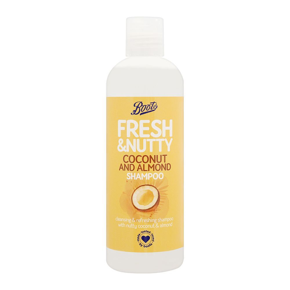 Boots Fresh & Nutty Coconut & Almond Shampoo 500ml