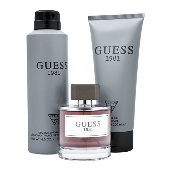 Guess Gift Set EDT 100ML+Shower Gel 200Ml+Deo Spray 226Ml