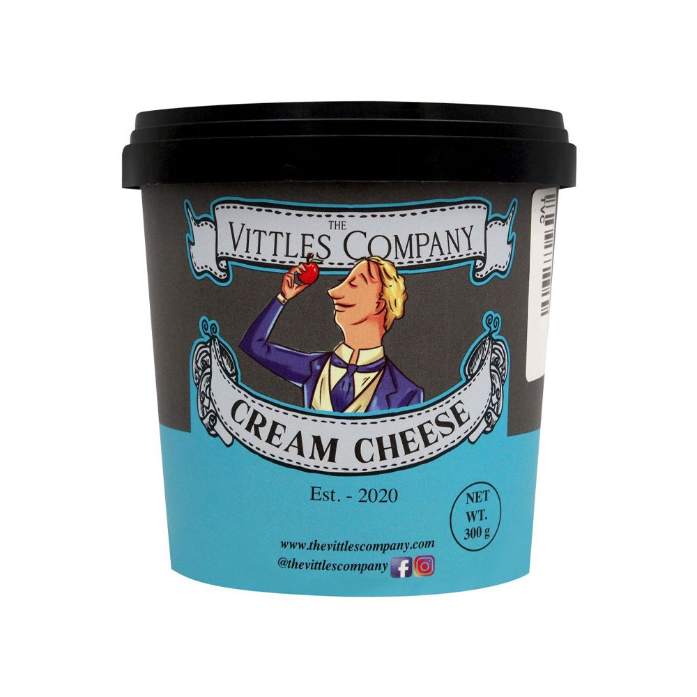 The Vittles Company Cream Cheese 300g - Snapcart.pk
