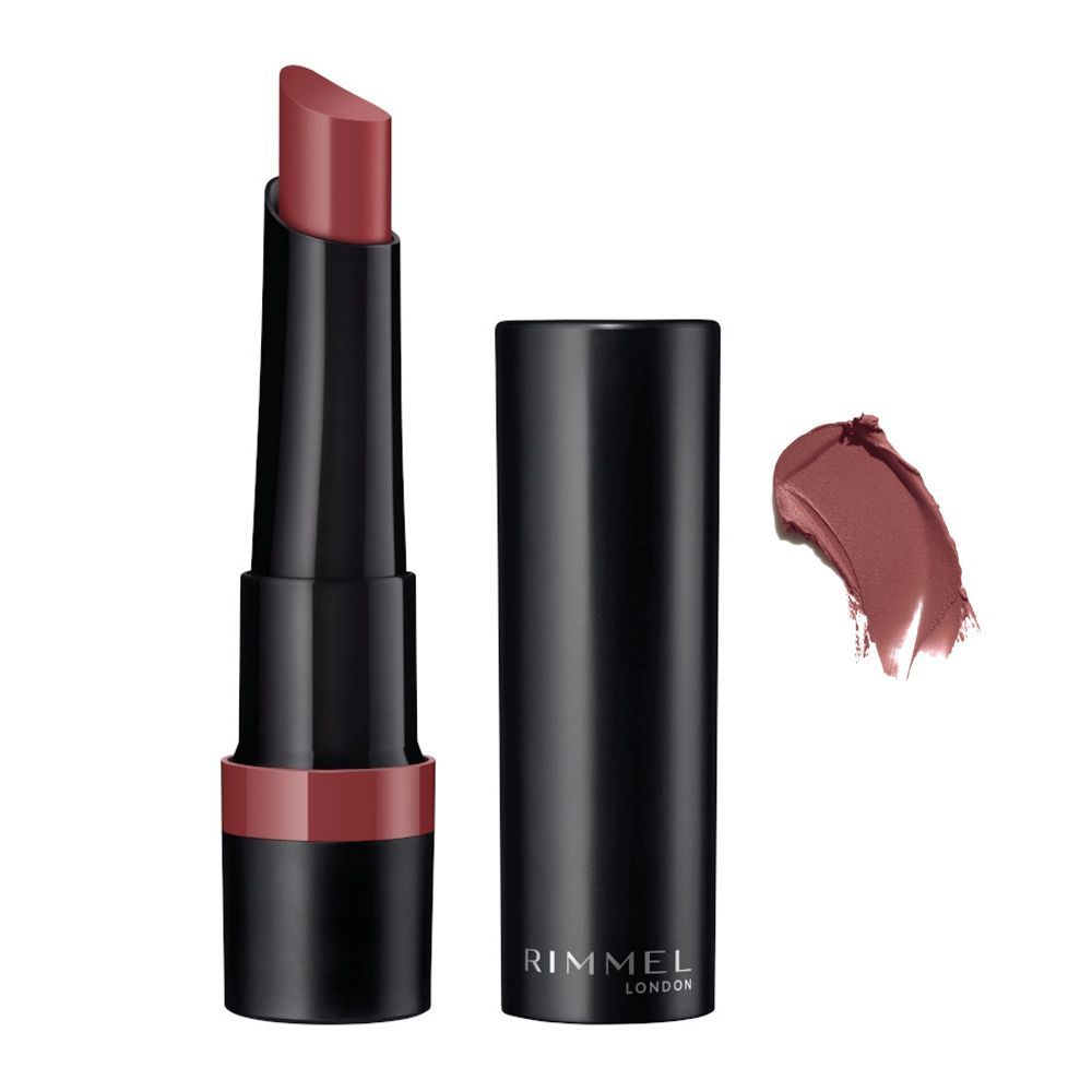 Rimmel London Lasting Finish Matte Lipstick Lipstick 160 Chestnut Rose Color