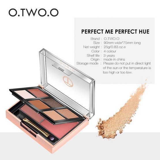 O.Two.O Travelers Eyeshadow (X6) And Blusher (X2) -04