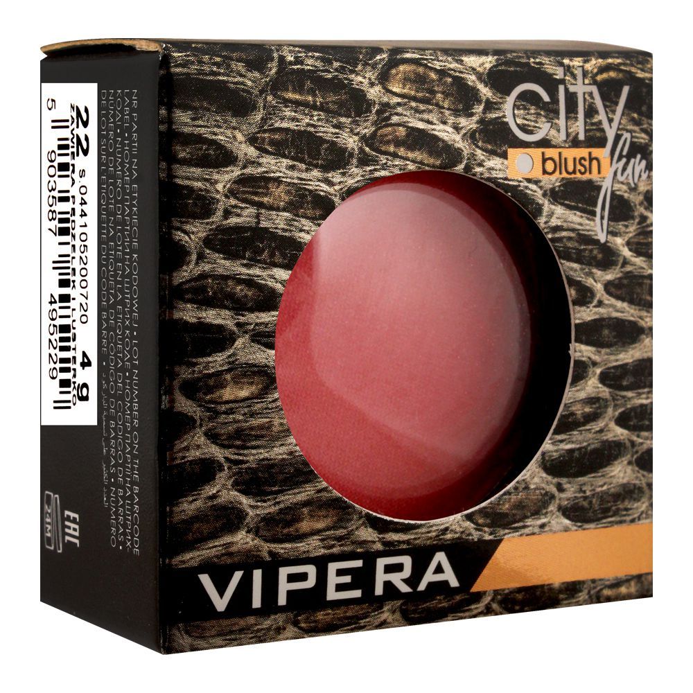 Vipera City Fun Blush 22 - Satin Semi Matts