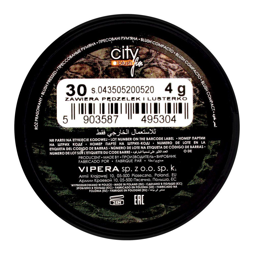Vipera City Fun Blush 30 - Matts
